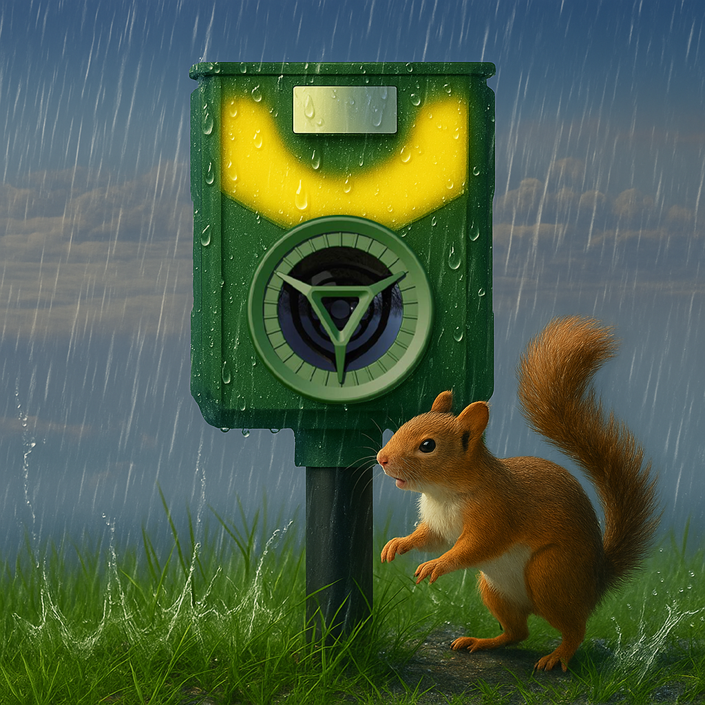 Smart Squirrel Repeller - Gets Squirrels Out Of Your Garden - HomeShielders