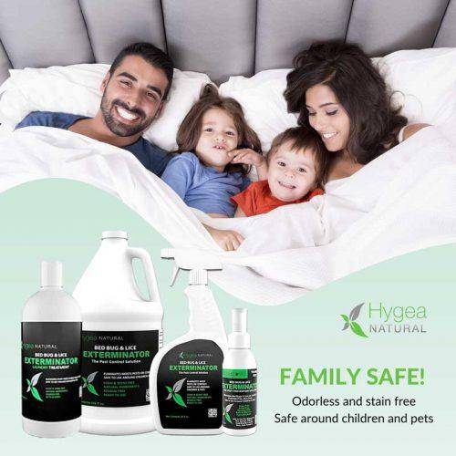 Bed Bug Spray (24oz) - Eliminates Bed Bugs, Dust Mites, Ticks & Fleas Quickly - Scent-Free "Do It Yourself" Solution - 100% Safe Around Kids & Pets