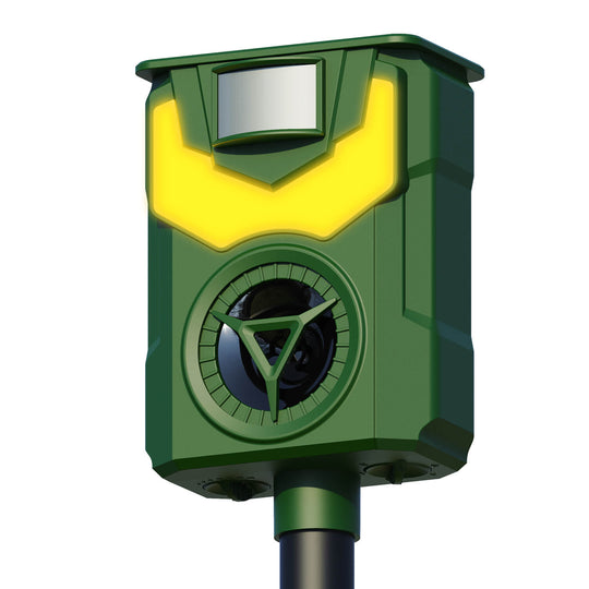 Smart Animal Repeller Gets Deer, Squirrel, Raccoon, Rodents, Feral Cat, Skunk, Rabbit & Birds