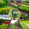 Smart Animal Repeller - Gets Deer, Squirrel, Raccoon, Rodents, Feral Cat, Skunk, Rabbit & Birds Out Of Your Garden