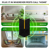 Smart Rodent Repellent Gets Rid Of Rats, Mice & Pests In 7 Days - Ultrasonic Plug In For Indoor Pest Control