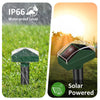 Solar Mole Repeller 3 Pack - Get Rid Of Moles, Gophers, Snakes, Raccoons, Voles, Mice, Rats And Other Rodents Forever